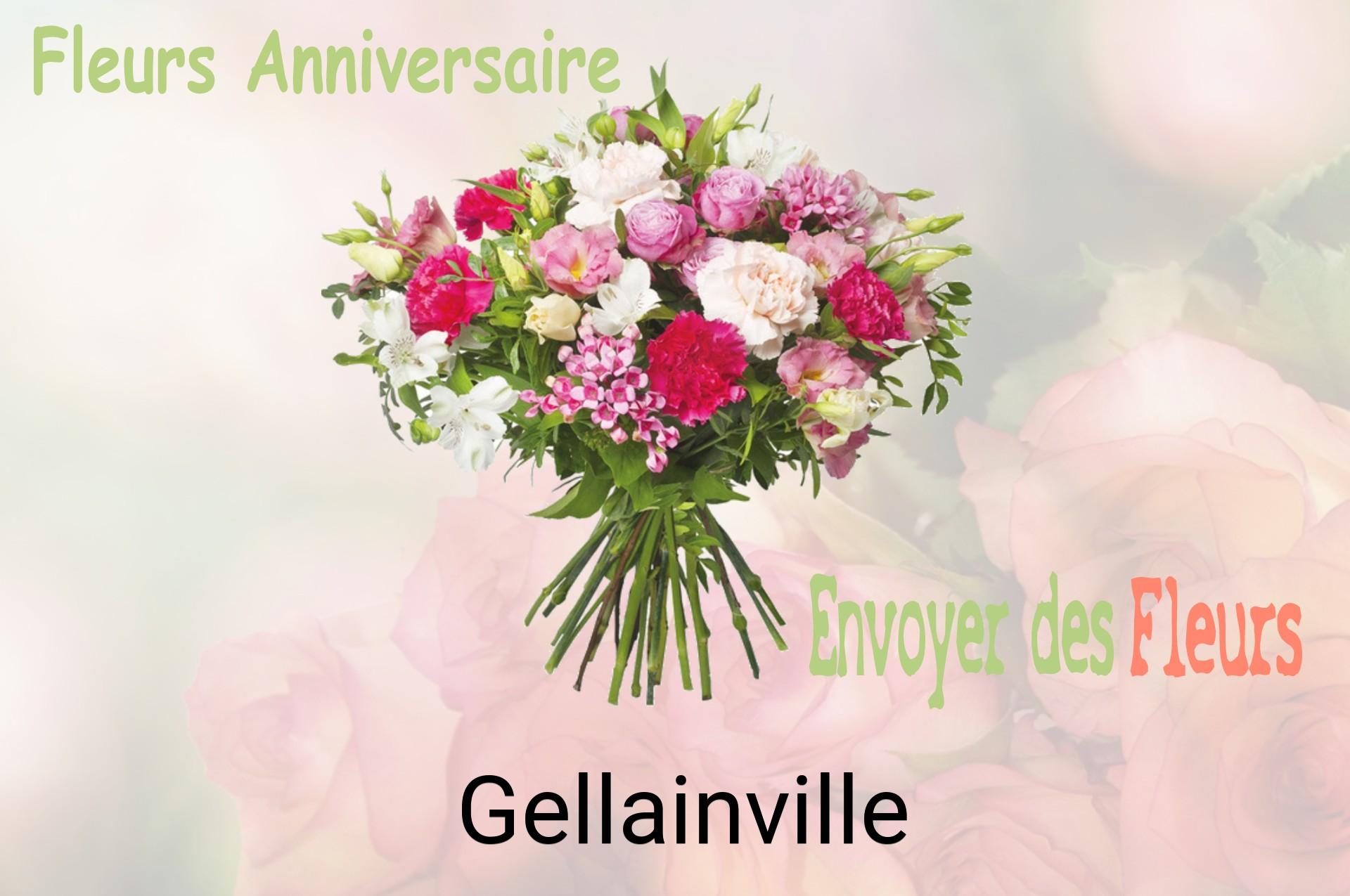 Bouquet de fleurs d’anniversaire livré à Gellainville